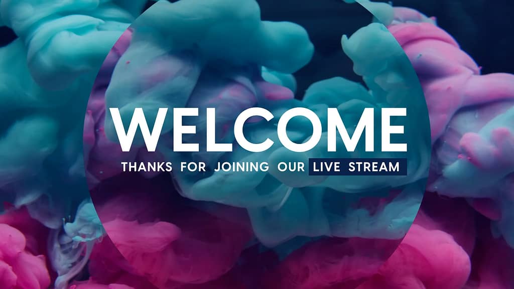 Welcome Colormix Church Motion Graphics