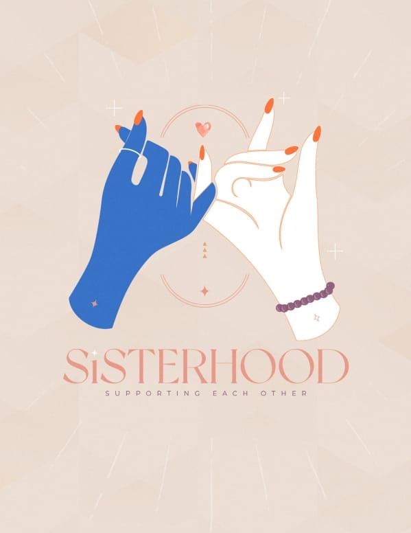 Sisterhood Women's Ministry Church Flyer