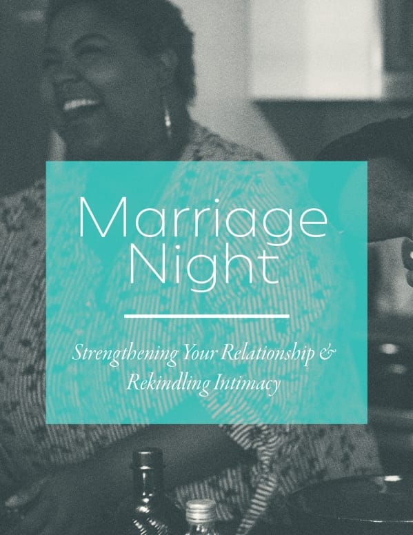 Marriage Night Church Flyer
