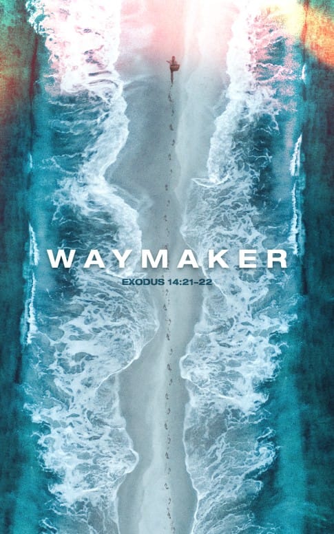 Waymaker Church Bulletin Cover