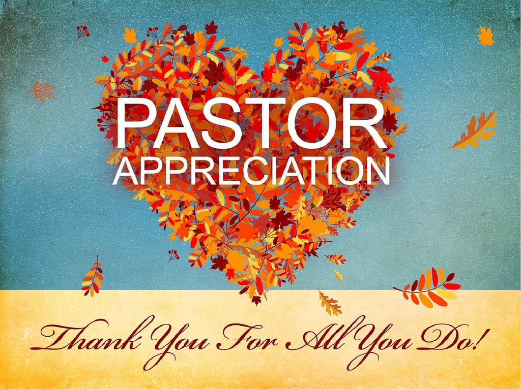 Pastor Appreciation Sermon Slides