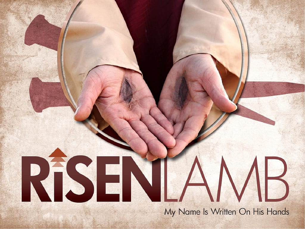 Risen Lamb Easter PowerPoint For Church