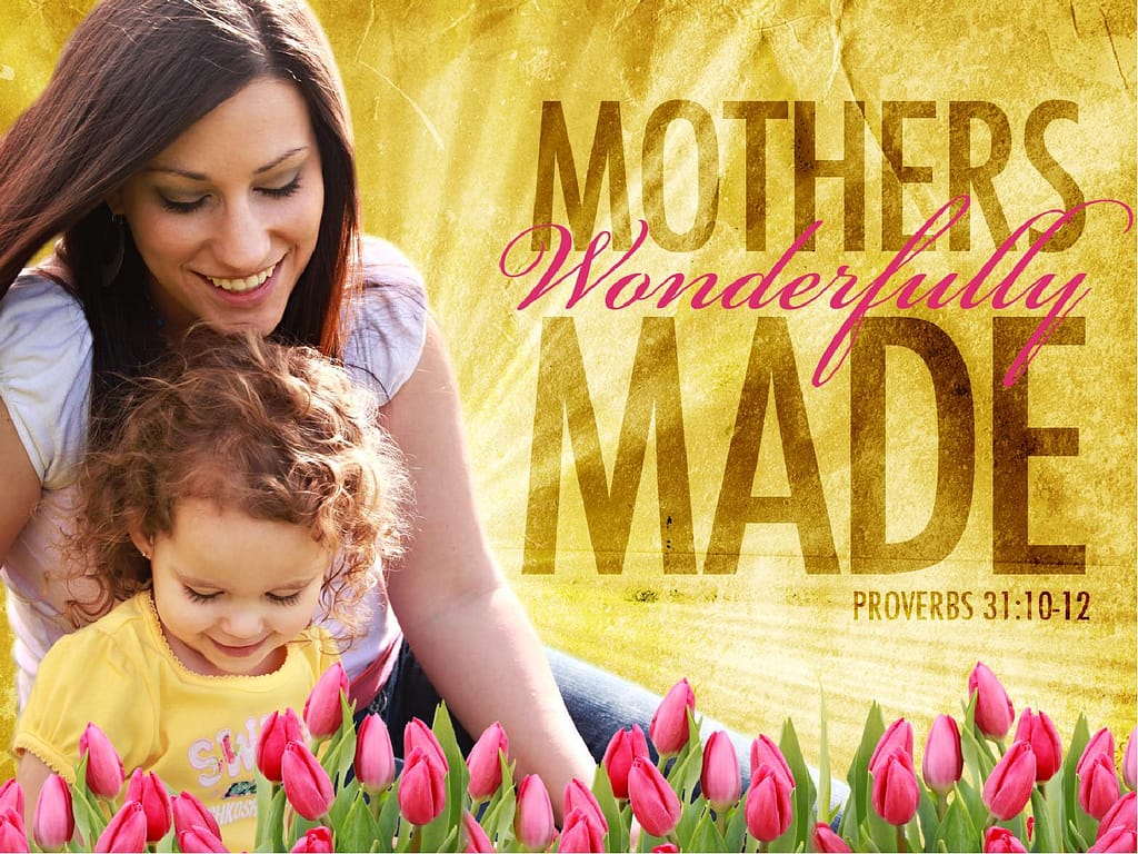 Mothers Wonderfully Made PowerPoint