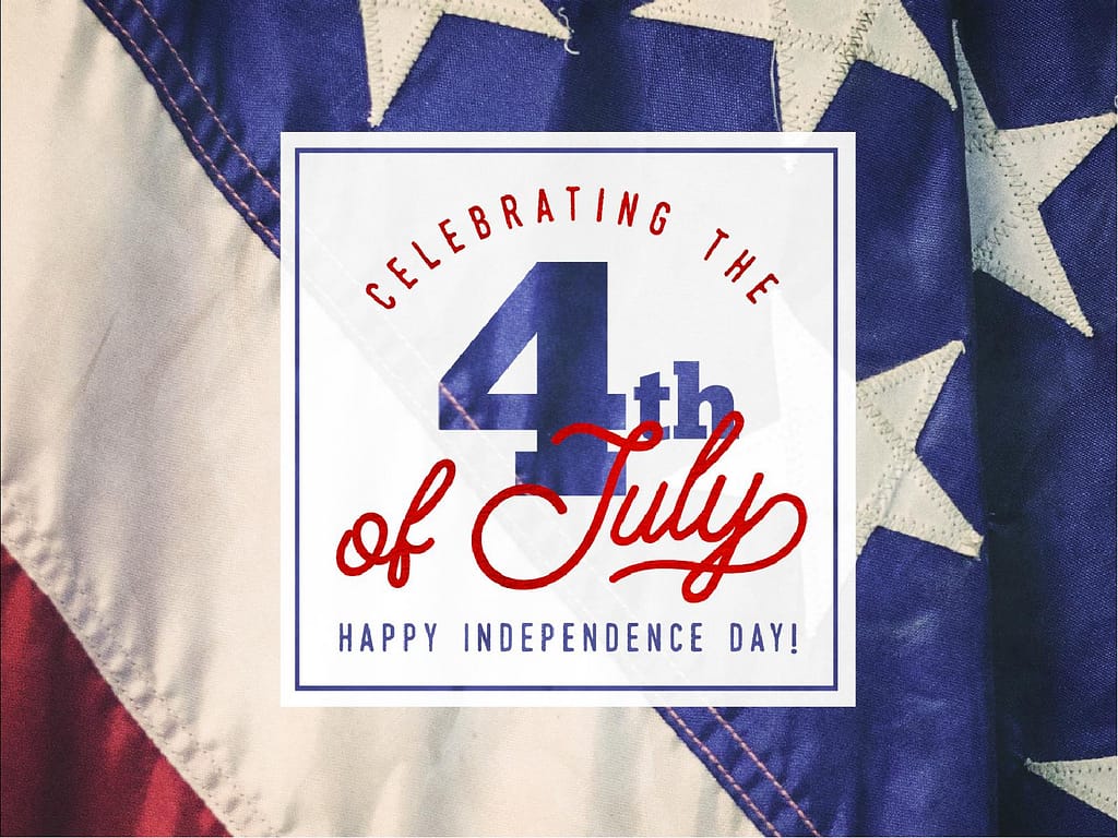 Celebrating the 4th of July Sermon Graphic