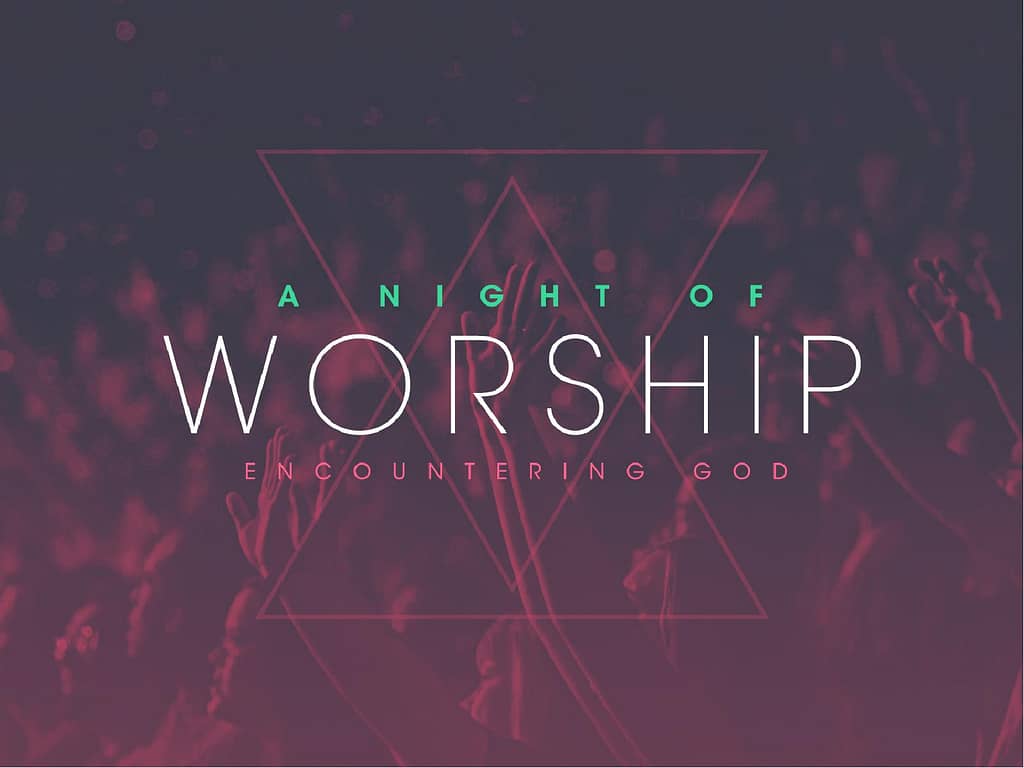 Night of Worship Church PowerPoint