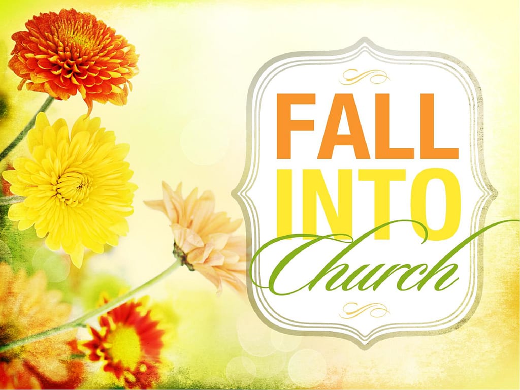 Fall Into Church PowerPoint