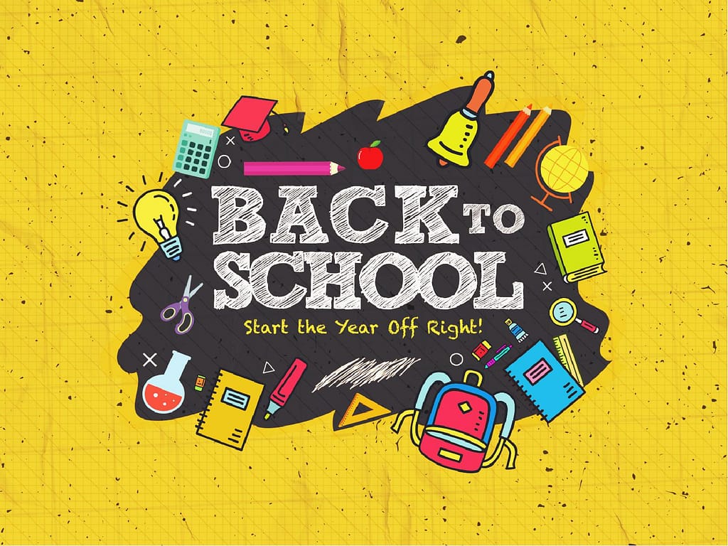 Back To School Student Ministry Graphic