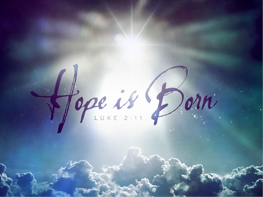 Hope is Born Ministry PowerPoint