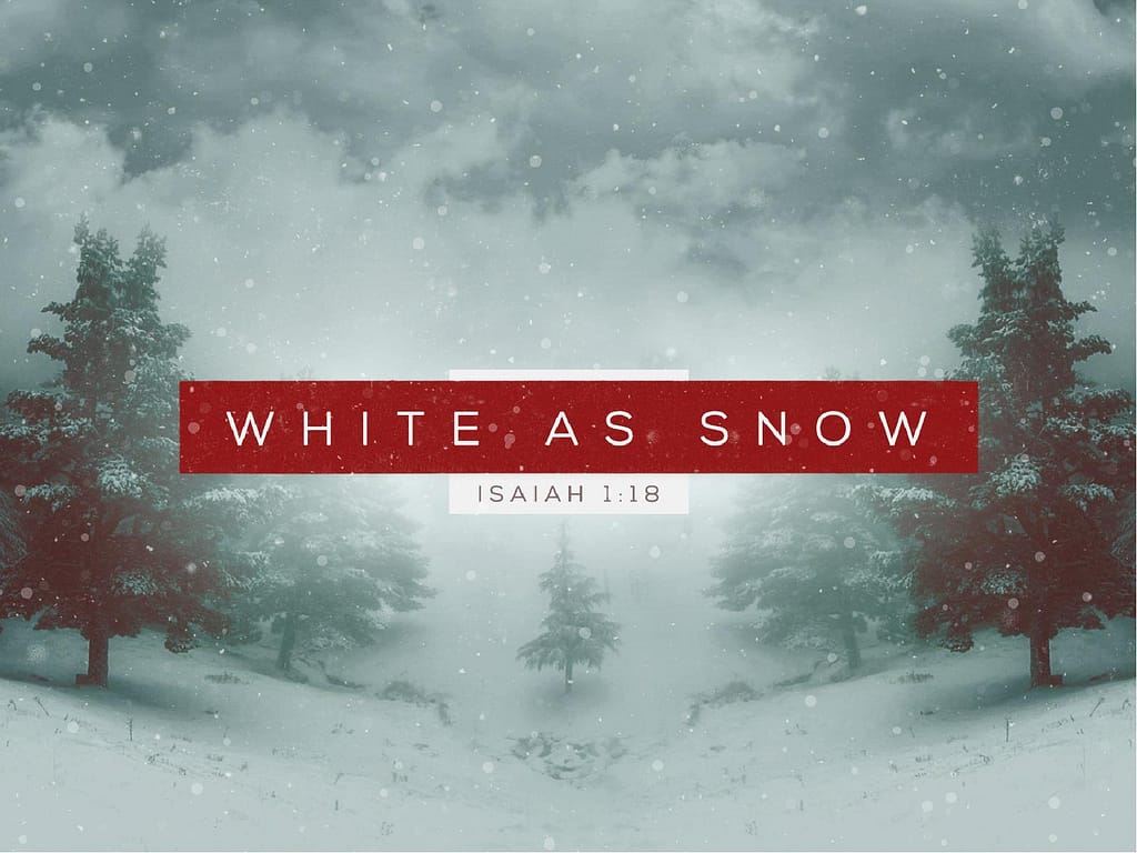 White as Snow Christian PowerPoint