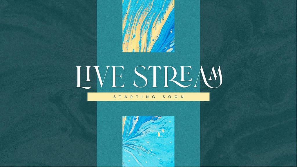 Communion Live Stream Church Graphics Title
