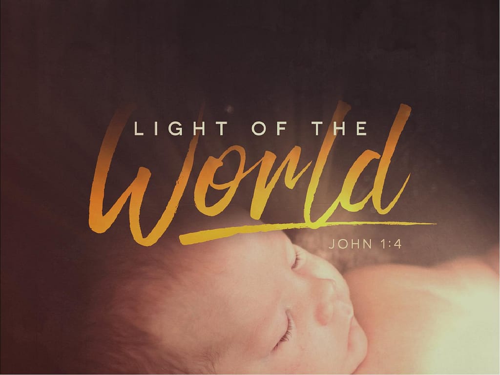 Light of the World Christmas Sermon PowerPoint