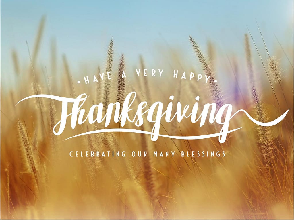 Thanksgiving Harvest Church PowerPoint