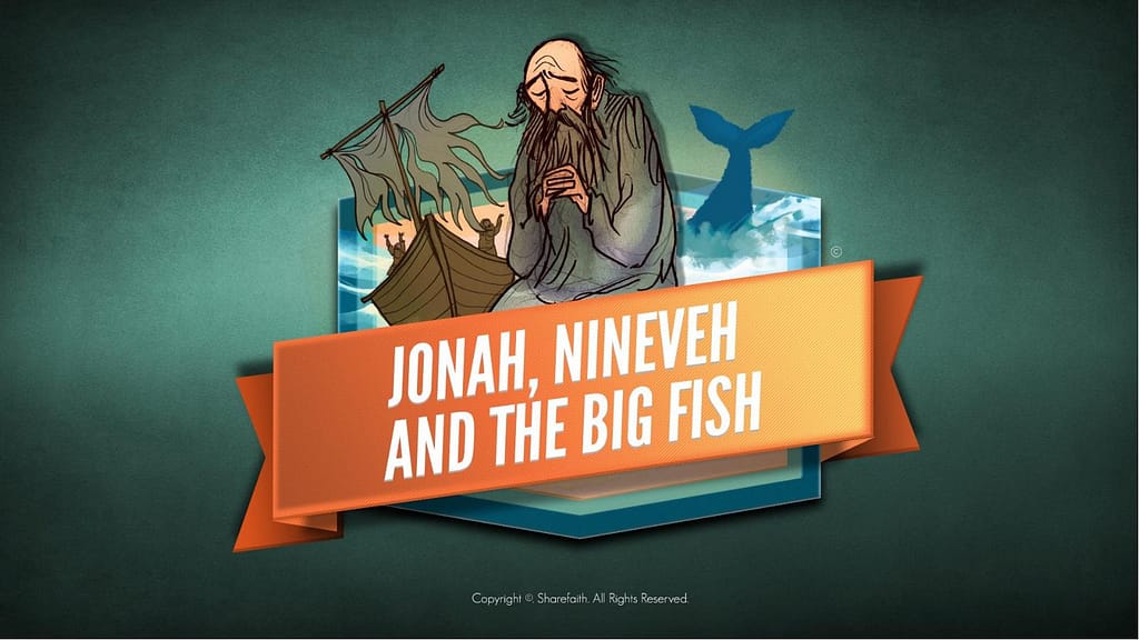 Jonah And The Whale Kids Bible Story