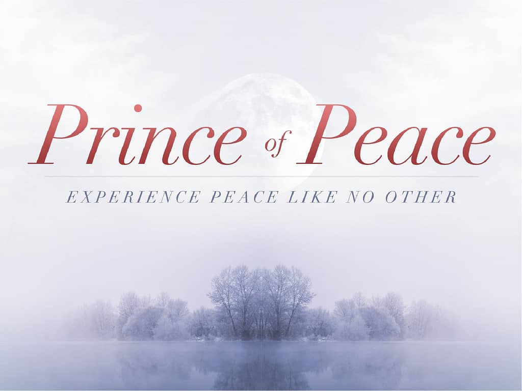 Prince of Peace Christmas Sermon PowerPoint