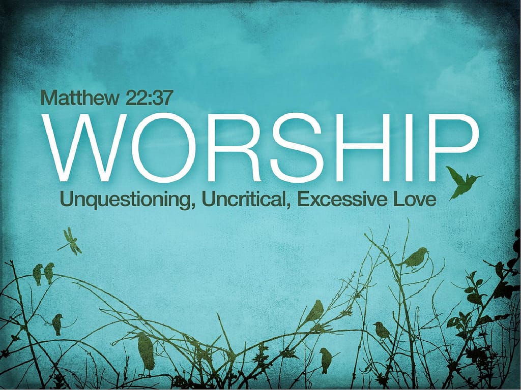 Worship Love PowerPoint Template