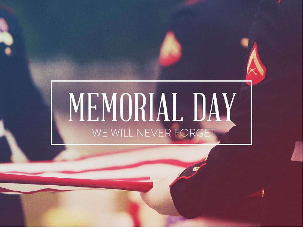 Memorial Day Never Forget Church PowerPoint