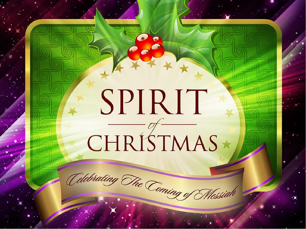 The Spirit of Christmas Church PowerPoint Sermon