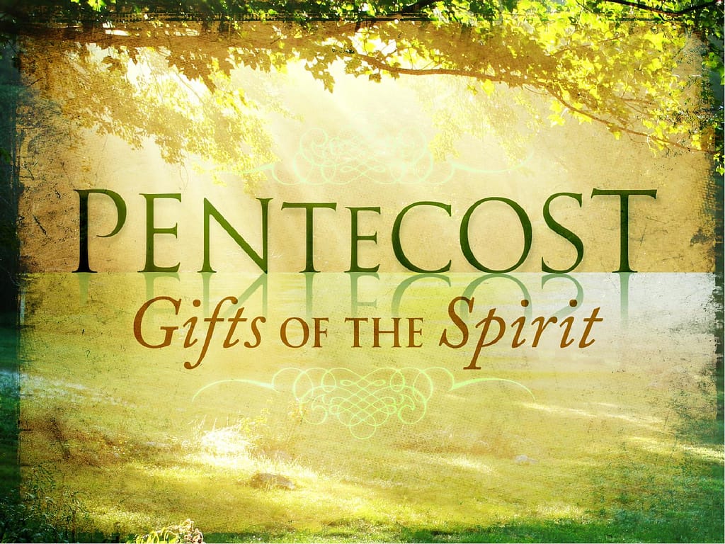 Gifts Of The Holy Spirit PowerPoint Template
