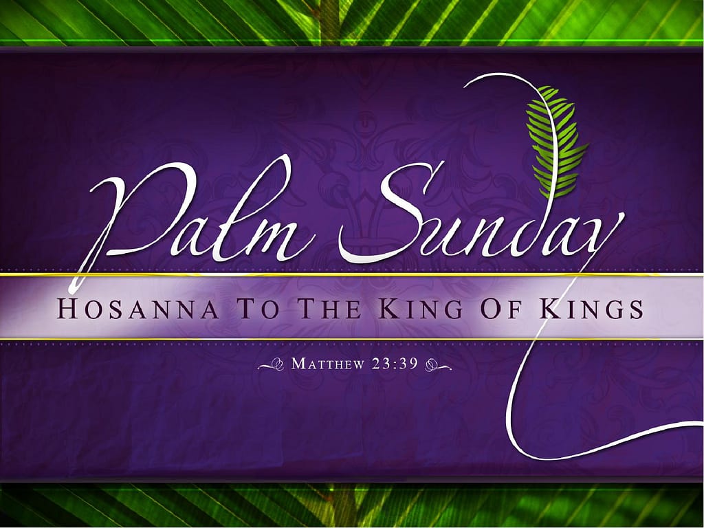 Palm Sunday PowerPoint Template