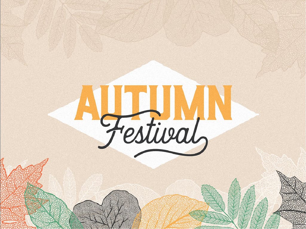 Autumn Festival Church Sermon Powerpoint
