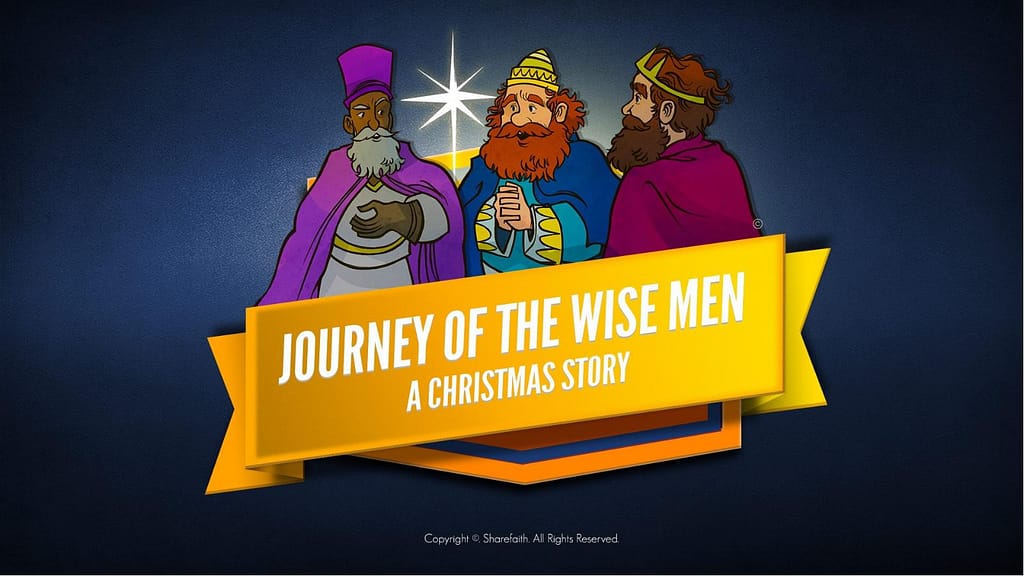 Matthew 2 Journey of the Wise Men: The Magi Christmas Story Kids Bible Lesson