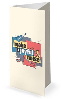 Make a Joyful Noise Trifold Cover