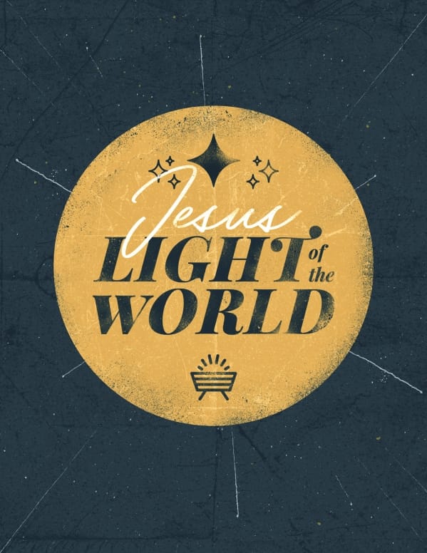 ShareFaith Media » Light of the World Bifold Bulletin Cover