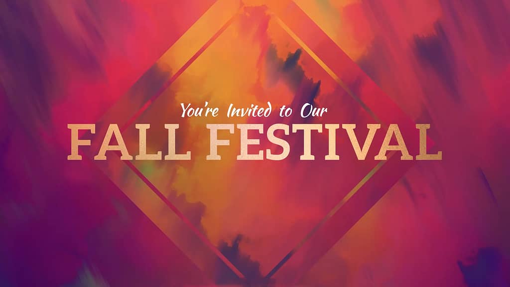 Fall Festival: Painted Fall Motion Worship