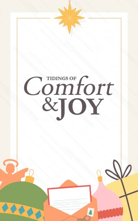 Comfort and Joy Bifold Bulletin Cover