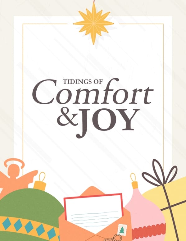 Comfort and Joy Flyer