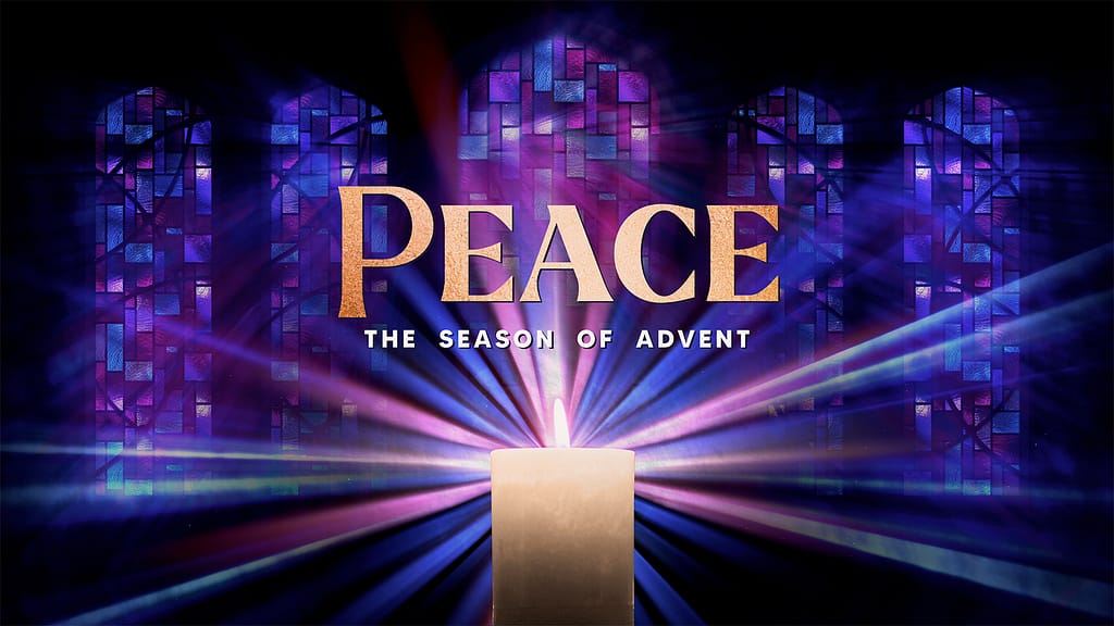 Stained Glass Collection by Lifescribe Media: Advent   Peace