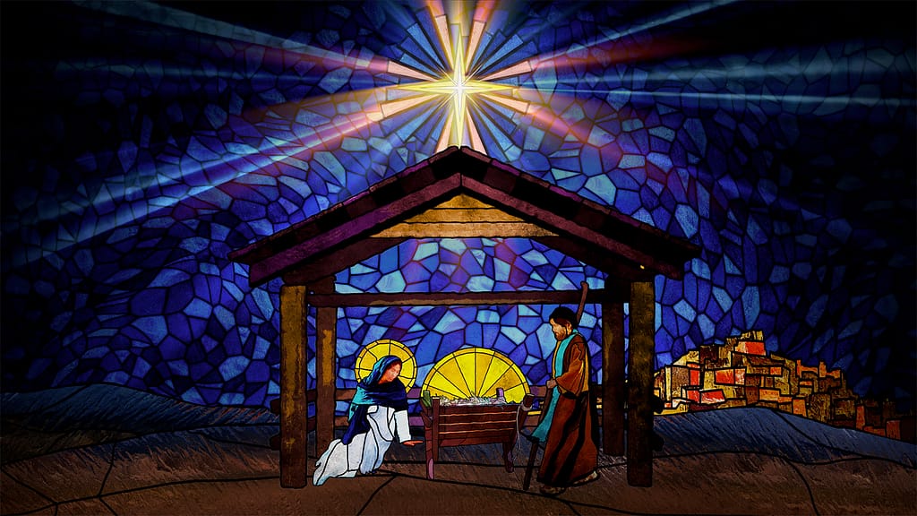 Stained Glass Collection by Lifescribe Media: Nativity