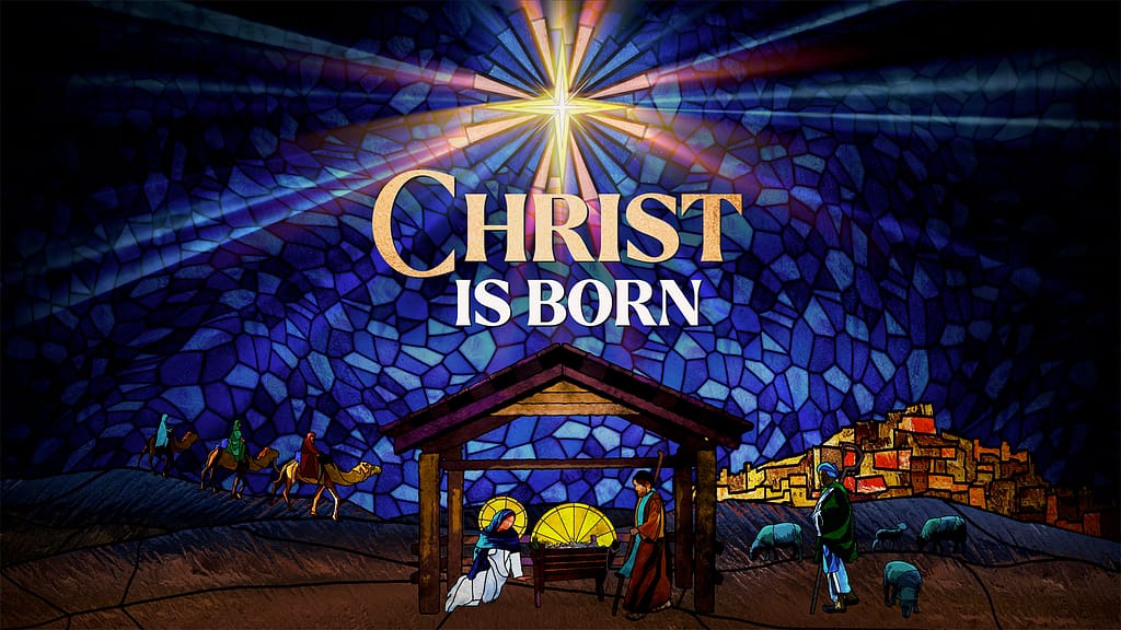 Stained Glass Collection by Lifescribe Media: Christ is Born