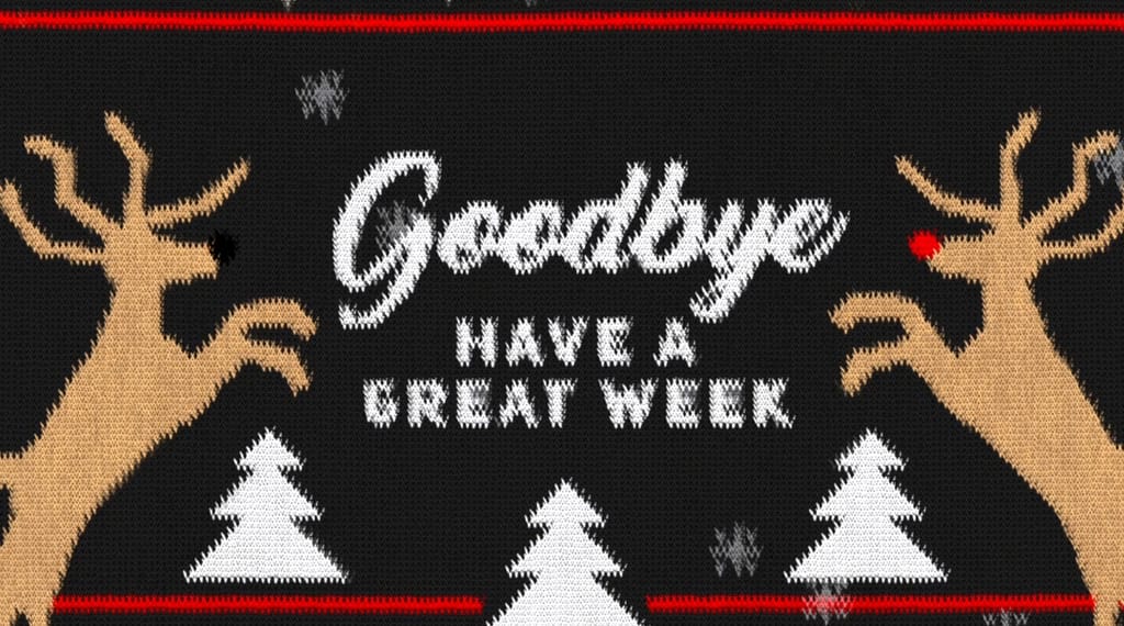 Ugly Christmas Sweater Collection by Twelve Thirty Media: Exit