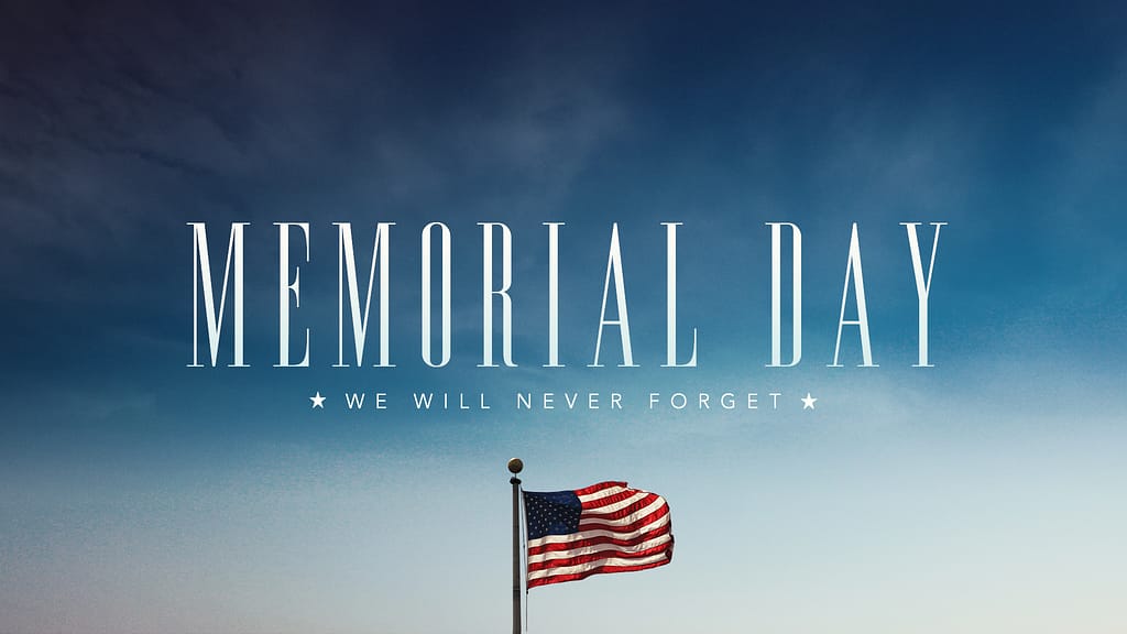 Memorial Day Never Forget Ministry PowerPoint