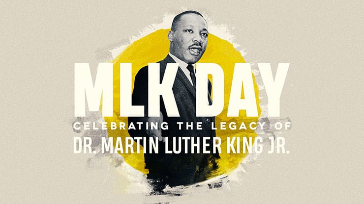 MLK Day Service PowerPoint Template