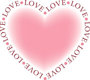 Valentine's Day Pink Love Heart