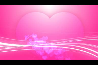 Pink Hearts Valentine Worship Video Loop