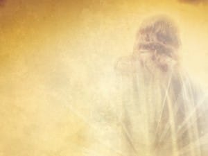 He Is Risen Worship Background Template