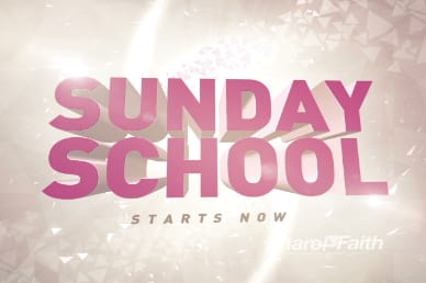 Sunday School Starts Now Video Loop for Church