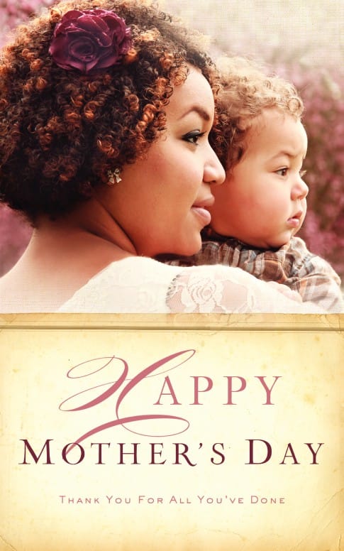 Thank You for All You've Done Mother's Day Ministry Bulletin