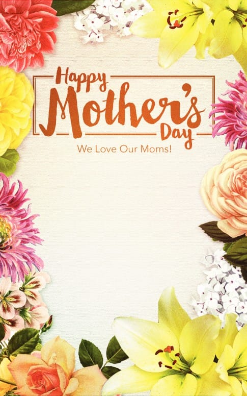 Happy Mother's Day Love Christian Bulletin