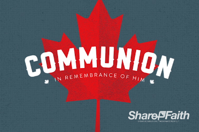 Canada Day Church Communion Video