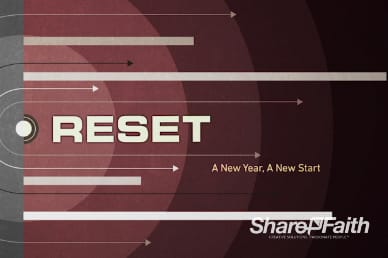 Reset for the New Year Christian Title Video