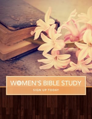 Women's Bible Study Ministry Flyer
