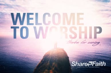 Let God Welcome Church Motion Loop