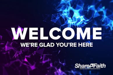 Digital Plexus Abstract Welcome Motion Graphic