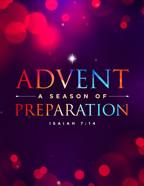 Advent A Season of Preparation Church Flyer