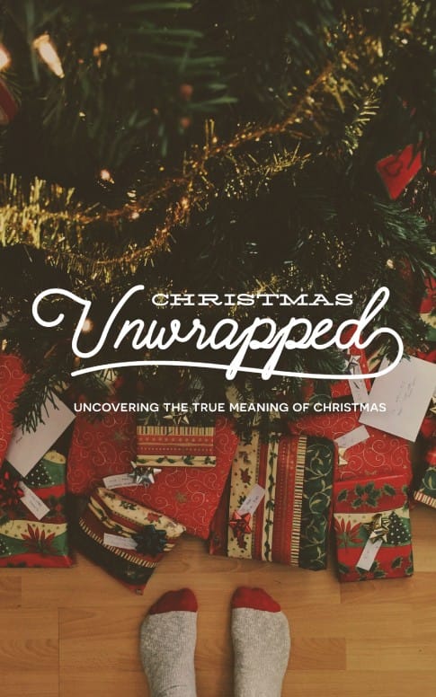Christmas Unwrapped Church Bulletin