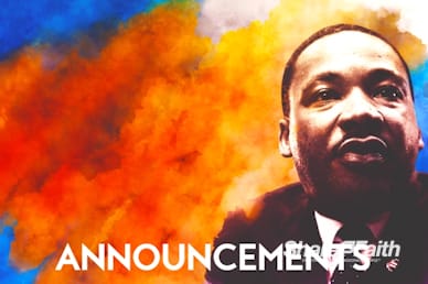 I Have A Dream Martin Luther King Announcements Motion Graphic